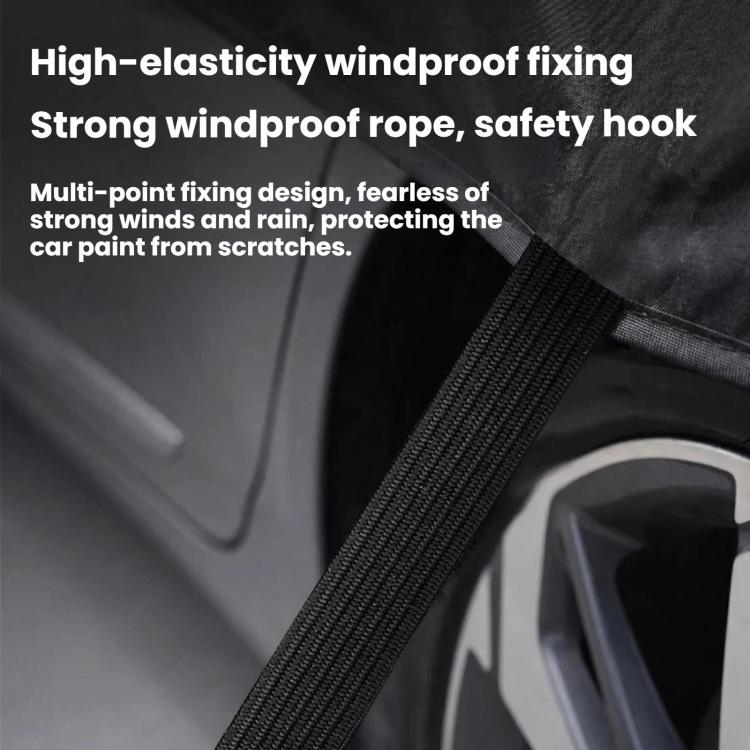 Grondaie per parabrezza auto, protezione antipioggia, copertura antipolvere per foglie e escrementi di uccelli., Front Aluminum Tint, Front Polyester Taffeta