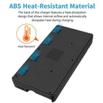 Caricabatterie al litio multifunzione a 20 slot con display LCD per batterie 18650 / 16340, US Plug, EU Plug