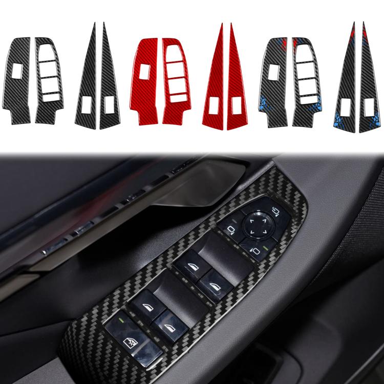 Adesivo per pannello di controllo alzacristalli per BMW Serie 5 i5 G60 / G68 2023-2026, LHD, RHD