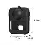 Copertura in silicone per obiettivo della fotocamera DJI Osmo 360 / 360 II Flymile.