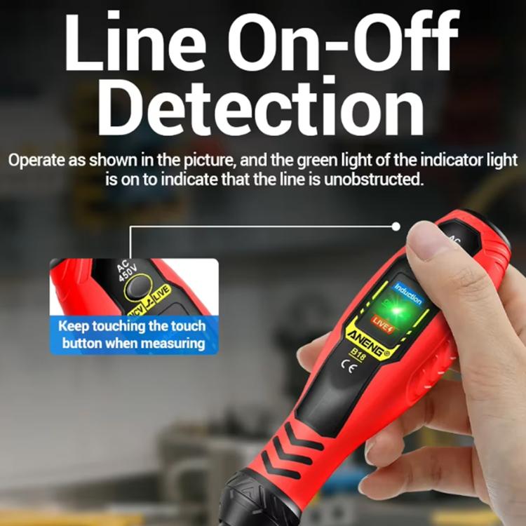 ANENG High-Precision Digital Smart Voltage Tester Pen With Non-Contact Induction