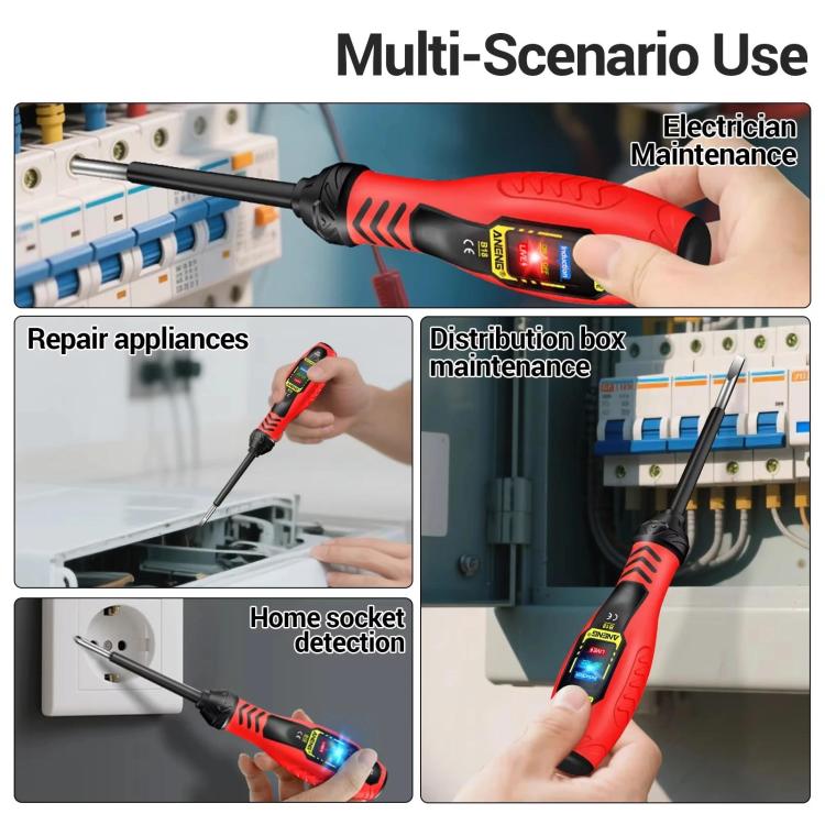 ANENG High-Precision Digital Smart Voltage Tester Pen With Non-Contact Induction