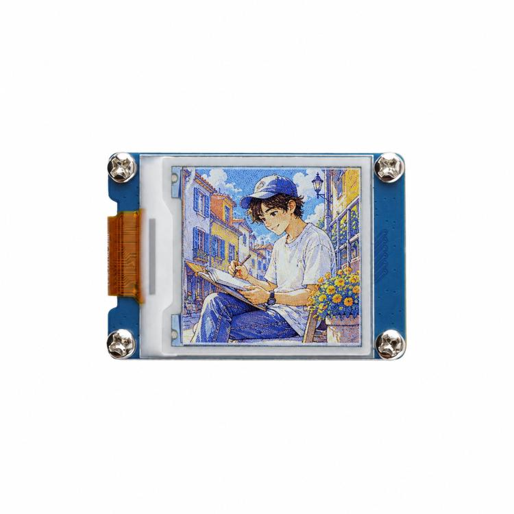 Display Waveshare da 1,54 pollici E6 E-Paper, E Ink Spectra 6 a colori, 240x240 pixel, interfaccia SPI., Without Driver Board, With Driver Board