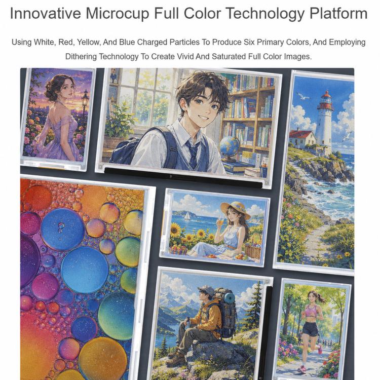 Display Waveshare da 1,54 pollici E6 E-Paper, E Ink Spectra 6 a colori, 240x240 pixel, interfaccia SPI., Without Driver Board, With Driver Board