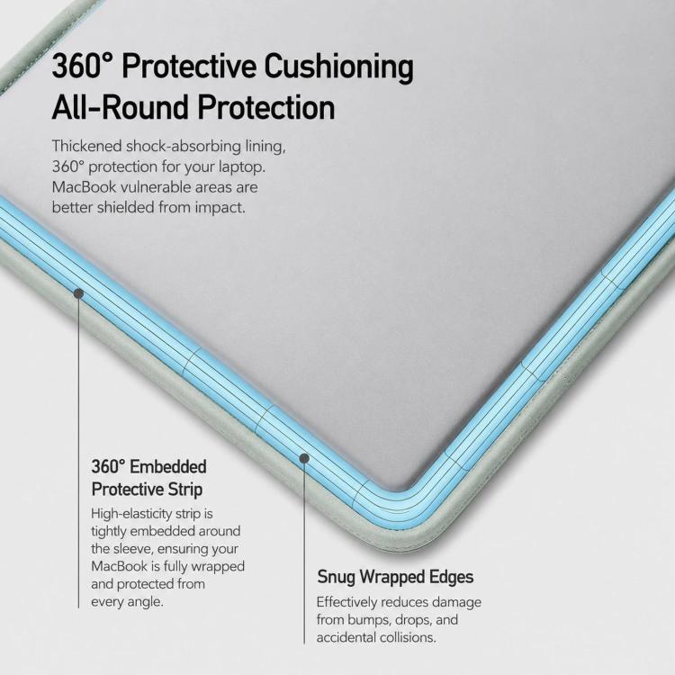 Custodia portatile antiurto con airbag per tablet, ideale per ufficio all'aperto., 13.3 inch, 14.1 inch, 15-16.1 inch