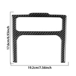 Adesivo decorativo inferiore per bocchetta d'aria posteriore per BMW Serie 5 i5 G60 / G68 2023-2026