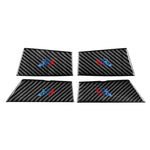 Adesivo decorativo per vano portaoggetti della portiera per BMW Serie 5 i5 G60 / G68 2023-2026