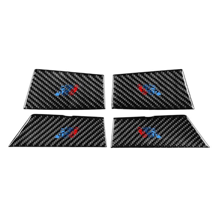 Adesivo decorativo per vano portaoggetti della portiera per BMW Serie 5 i5 G60 / G68 2023-2026