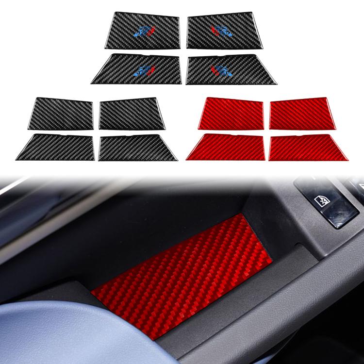 Adesivo decorativo per vano portaoggetti della portiera per BMW Serie 5 i5 G60 / G68 2023-2026