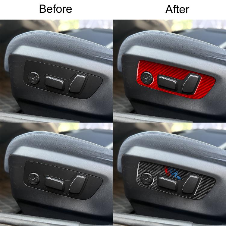 Adesivo per pannello interruttori regolazione sedile per BMW Serie 5 i5 G60 / G68 2023-2026