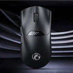 Mouse da gioco wireless iMICE G206 Tri-Mode, leggero, con schermo da 12800 DPI e ricaricabile., G206