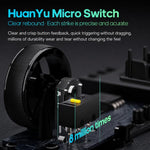 Mouse da gioco wireless iMICE G206 Tri-Mode, leggero, con schermo da 12800 DPI e ricaricabile., G206