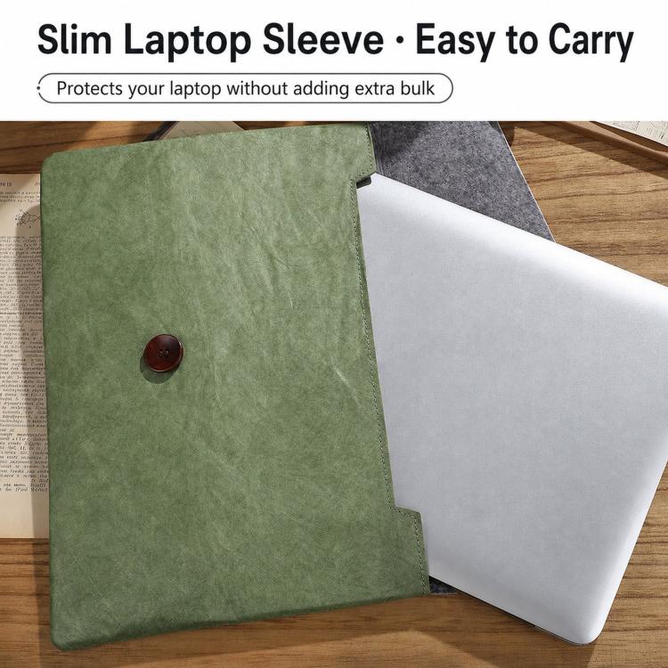 Borsa portatile morbida e impermeabile in Tyvek per laptop, con scomparto interno ultraleggero per tablet., 10.6 inch, 11.6 inch, 13.3 inch, 14 inch, 15.6 inch, 17 inch