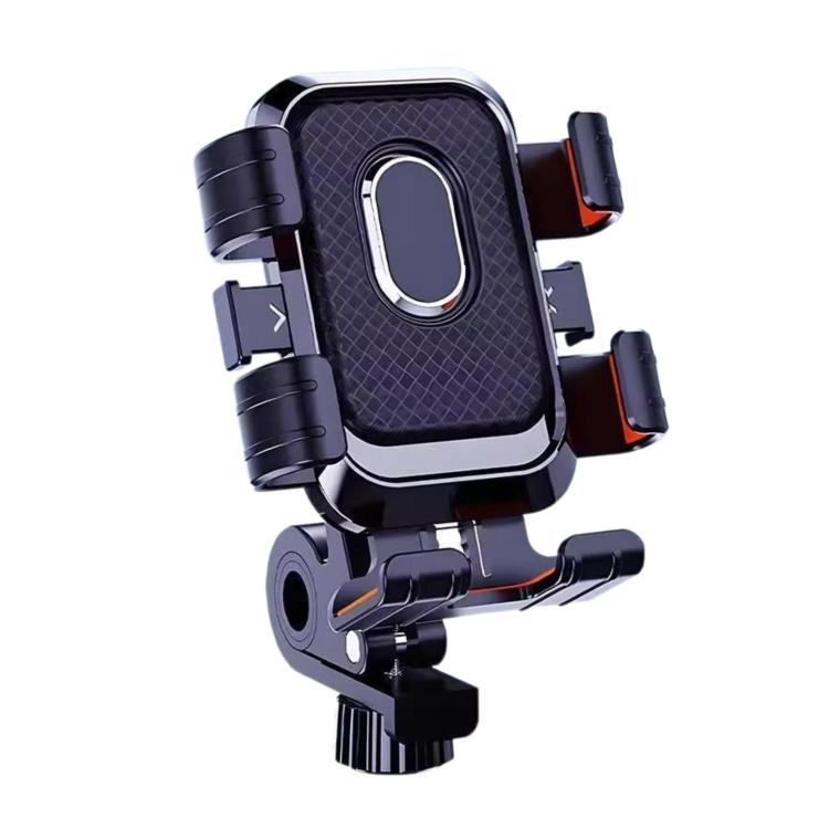 Supporto per telefono con navigatore stabilizzato contro le vibrazioni per moto elettrica, Handlebar, Rearview Mirror