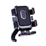 Supporto per telefono con navigatore stabilizzato contro le vibrazioni per moto elettrica, Handlebar, Rearview Mirror