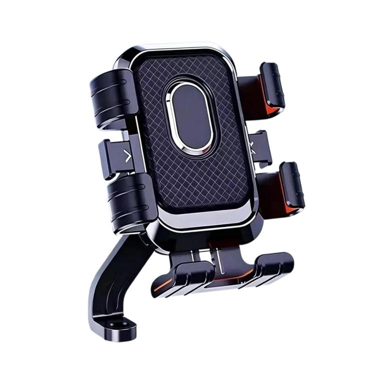 Supporto per telefono con navigatore stabilizzato contro le vibrazioni per moto elettrica, Handlebar, Rearview Mirror