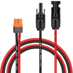 Cavo di ricarica per batterie portatili in rame puro da MC4 a XT60if, 91.5cm, 150cm, 180cm, 270cm, 365cm, 500cm