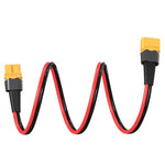Cavo di prolunga XT60 femmina-femmina in rame puro per il collegamento di dispositivi di accumulo di energia mobile., 0.61m, 0.91m, 1.83m, 2.74m, 3.66m, 4.57m, 6.1m, 9.15m, 12.1m, 15.2m