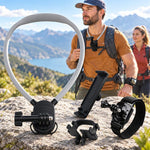 Per Insta360 Luna Ultra Kit di supporto per collo e cinturino da polso a sgancio rapido per ciclismo POV a mani libere, Neck Mount and Wrist Strap Kit