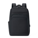 REMOID 26090 Zaino da uomo per laptop, sottile, da viaggio, con porta di ricarica USB