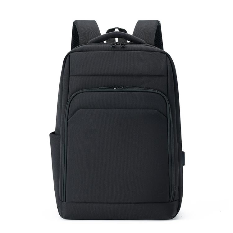 REMOID 26090 Zaino da uomo per laptop, sottile, da viaggio, con porta di ricarica USB