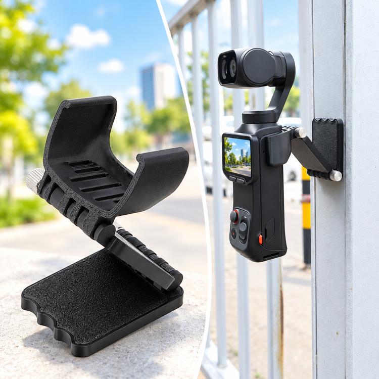 Supporto magnetico avvolgente per Insta360 Luna Pro / Ultra, angolazione regolabile, pieghevole, a mani libere., Wrap-around