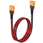 Cavo di prolunga XT60 maschio-maschio 30A per sistemi di accumulo di energia mobile, 0.61m, 0.91m, 1.83m, 2.74m, 3.66m, 4.57m, 6.1m, 9.15m, 12.1m, 15.2m, 18.3m, 24.2m