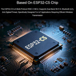 Scheda di sviluppo Waveshare ESP32-C5 Mini Dual-Band Wi-Fi 6, processore single-core a 240 MHz, with Pinheader, Without Pinheader
