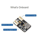 Regolatore buck per servomotori con bus seriale, mini modulo adattatore buck CC., Waveshare  7.2V, Waveshare 6V