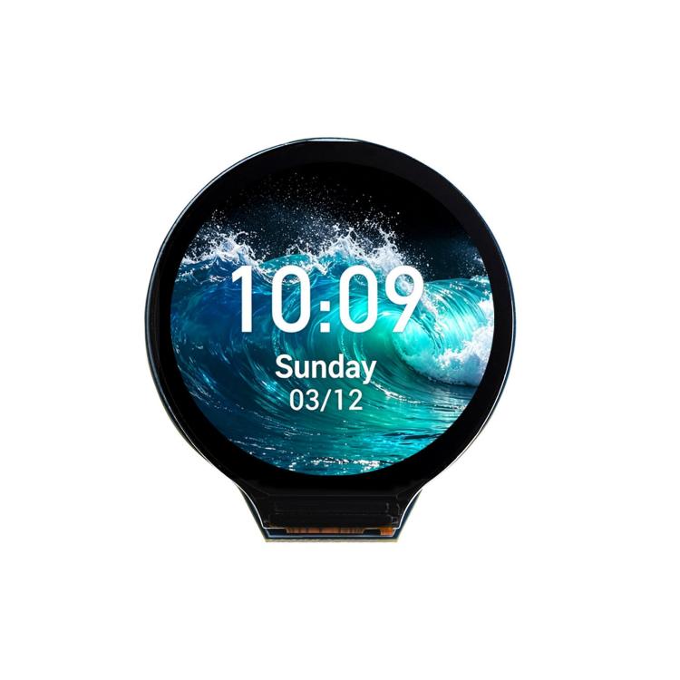 Scheda di sviluppo Waveshare ESP32-C6 con display LCD da 1,28 pollici, risoluzione 240 × 240, 65.000 colori, Without Case, With Metal Case