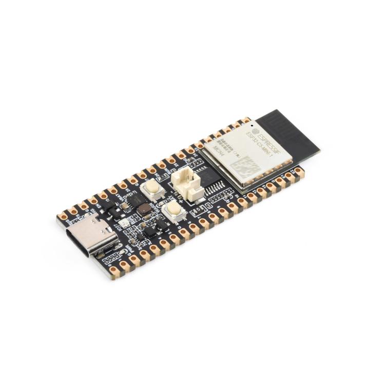 Scheda di sviluppo Waveshare ESP32-C5 Dual-Band Wi-Fi 6 con processore single-core a 240 MHz, Without Pinheader, With Pinheader