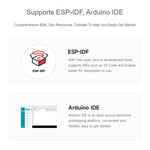 Scheda di sviluppo Wi-Fi 6 dual-band Waveshare ESP32-C5 con antenna FPC esterna, Without Pinheader, With Pinheader