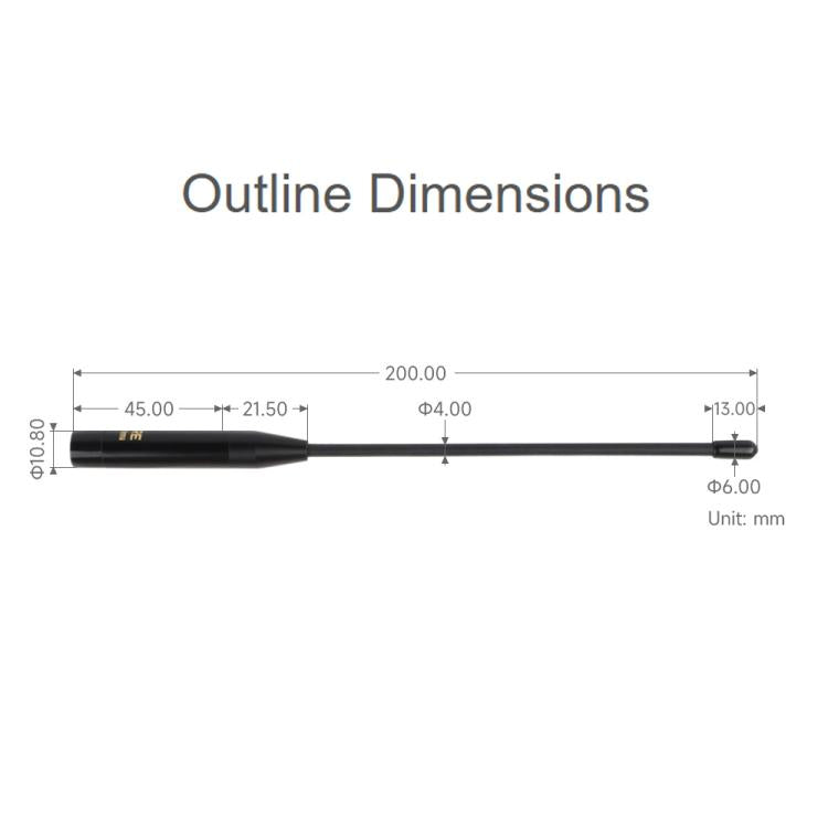 Antenna flessibile omnidirezionale LPWA con connettore SMA maschio, basso VSWR, Waveshare 433MHz, Waveshare 868MHz