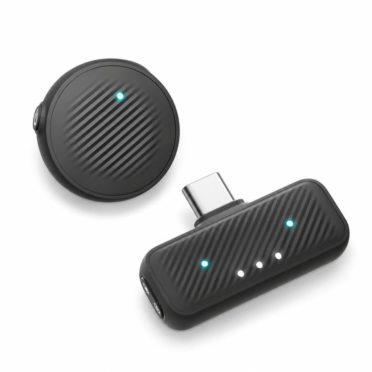 Per Insta360 X6 / Luna Ultra / X4 Air / GO Ultra Microfono originale 2 in 1, trasmettitore + ricevitore, Mic Air