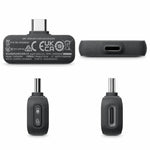 Per Insta360 X6 / Luna Ultra / X4 Air / GO Ultra Microfono originale 2 in 1, trasmettitore + ricevitore, Mic Air