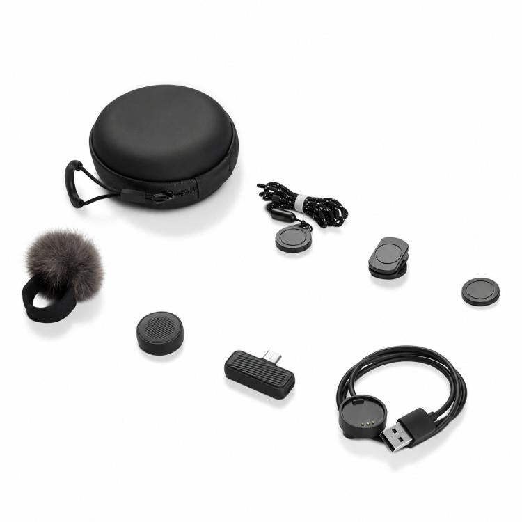 Per Insta360 X6 / Luna Ultra / X4 Air / GO Ultra Microfono originale 2 in 1, trasmettitore + ricevitore, Mic Air