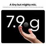 Per Insta360 X6 / Luna Ultra / X4 Air / GO Ultra Microfono originale 2 in 1, trasmettitore + ricevitore, Mic Air