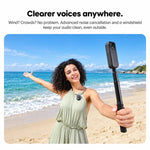 Per Insta360 X6 / Luna Ultra / X4 Air / GO Ultra Microfono originale 2 in 1, trasmettitore + ricevitore, Mic Air