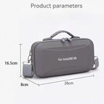 Custodia rigida per kit fotocamera Insta360 X6 – Borsa da viaggio impermeabile con tracolla