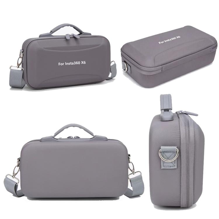 Custodia rigida per kit fotocamera Insta360 X6 – Borsa da viaggio impermeabile con tracolla