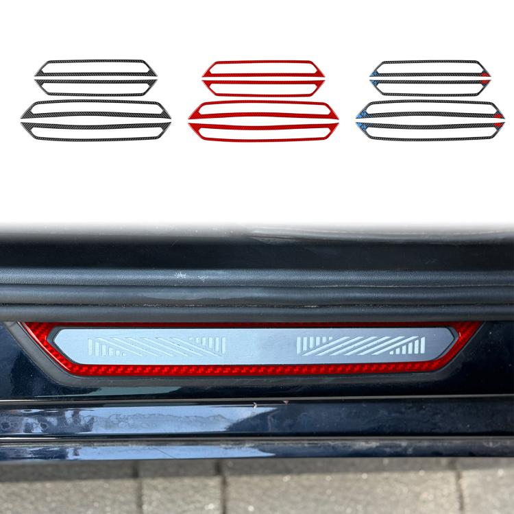 Adesivo decorativo per soglia portiera auto per BMW Serie 5 i5 G60 / G68 2023-2026