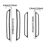 Adesivo decorativo per soglia portiera auto per BMW Serie 5 i5 G60 / G68 2023-2026