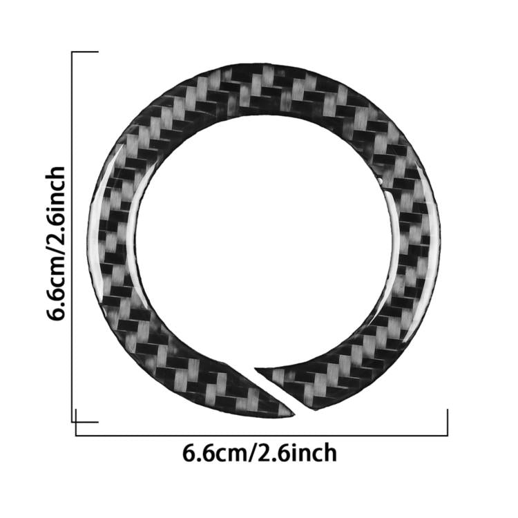 Anello decorativo adesivo per logo del volante per BMW Serie 5 i5 G60 / G68 (2023-2026)