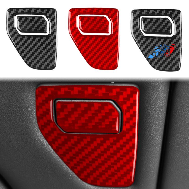 Adesivo per pannello interruttore vano portaoggetti lato passeggero per BMW Serie 5 i5 G60 / G68 (2023-2026), LHD, RHD