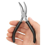 Kit per la creazione di gioielli (1040 pezzi/scatola): 40 chiusure a moschettone e 1000 anellini di giunzione in 5 misure (4 mm - 10 mm), With Tool K-White++Gold, Without Tool K-white Gold, With Tool K-White, Without Tool K-white