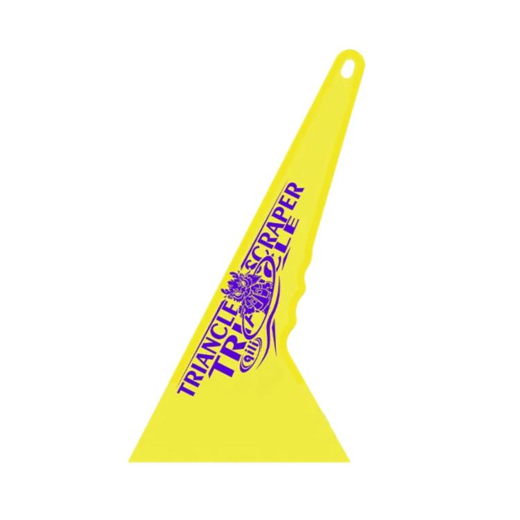 qili Spatola rigida triangolare ultra sottile per la pellicola oscurante dei vetri dell'auto, Large Yellow, Large Pink, Large Blue, Medium Yellow, Medium Pink, Medium Blue, Small Yellow, Small Pink, Small Blue