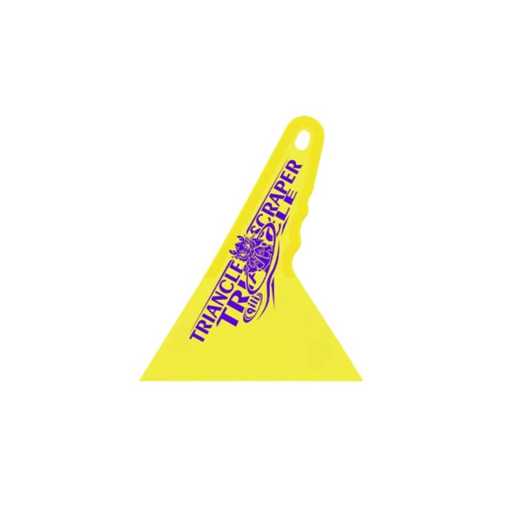 qili Spatola rigida triangolare ultra sottile per la pellicola oscurante dei vetri dell'auto, Large Yellow, Large Pink, Large Blue, Medium Yellow, Medium Pink, Medium Blue, Small Yellow, Small Pink, Small Blue