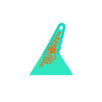qili Spatola rigida triangolare ultra sottile per la pellicola oscurante dei vetri dell'auto, Large Yellow, Large Pink, Large Blue, Medium Yellow, Medium Pink, Medium Blue, Small Yellow, Small Pink, Small Blue