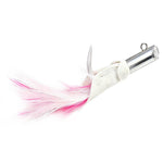 HENGJIA JI078 Esche da pesca Bucktail Jig Buckskin con testine piombate e amo singolo, No. 2.5, No. 2.8, No. 3.0