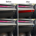 For BMW 5 Series i5 G60 / G68 2023-2026 Under Dashboard Decorative Car Sticker, LHD, RHD
